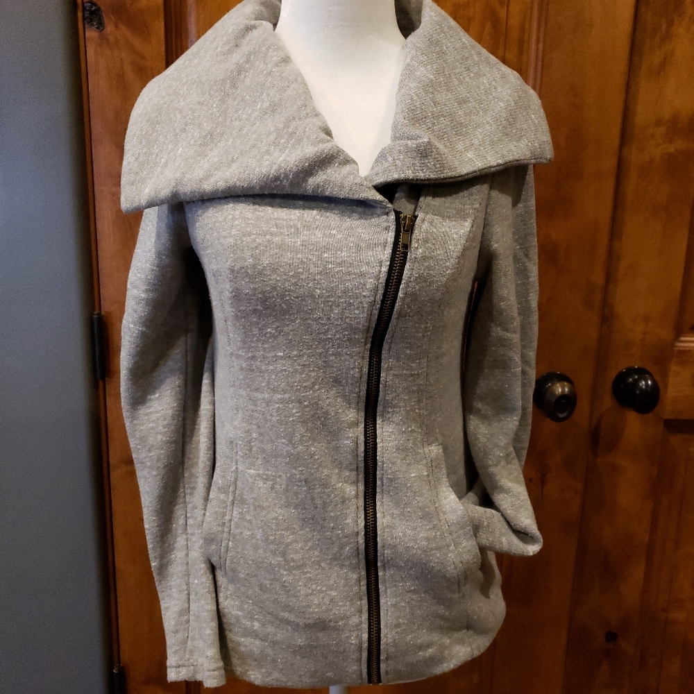 Mystree Off Center Zip Jacket (lined)